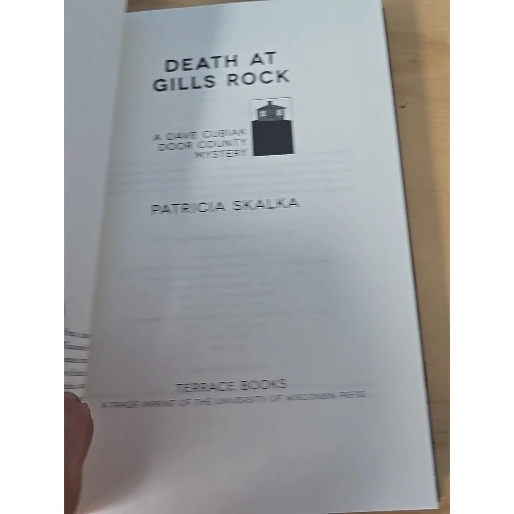 Dave Cubiak Door County Mystery series by Patricia Skalka Door County Gills Rock